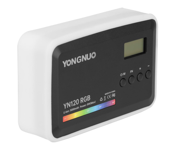 Yongnuo YN120 - RGB, WB (2500K - 9900K) - 1264307 - zdjęcie 9